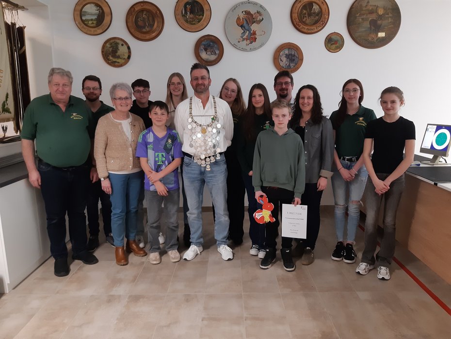 Unsere aktuellen Würdenträger und Vereinsmeister